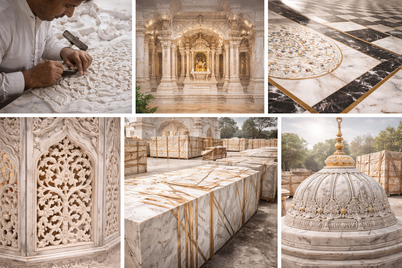 Luxury marble craftsmanship